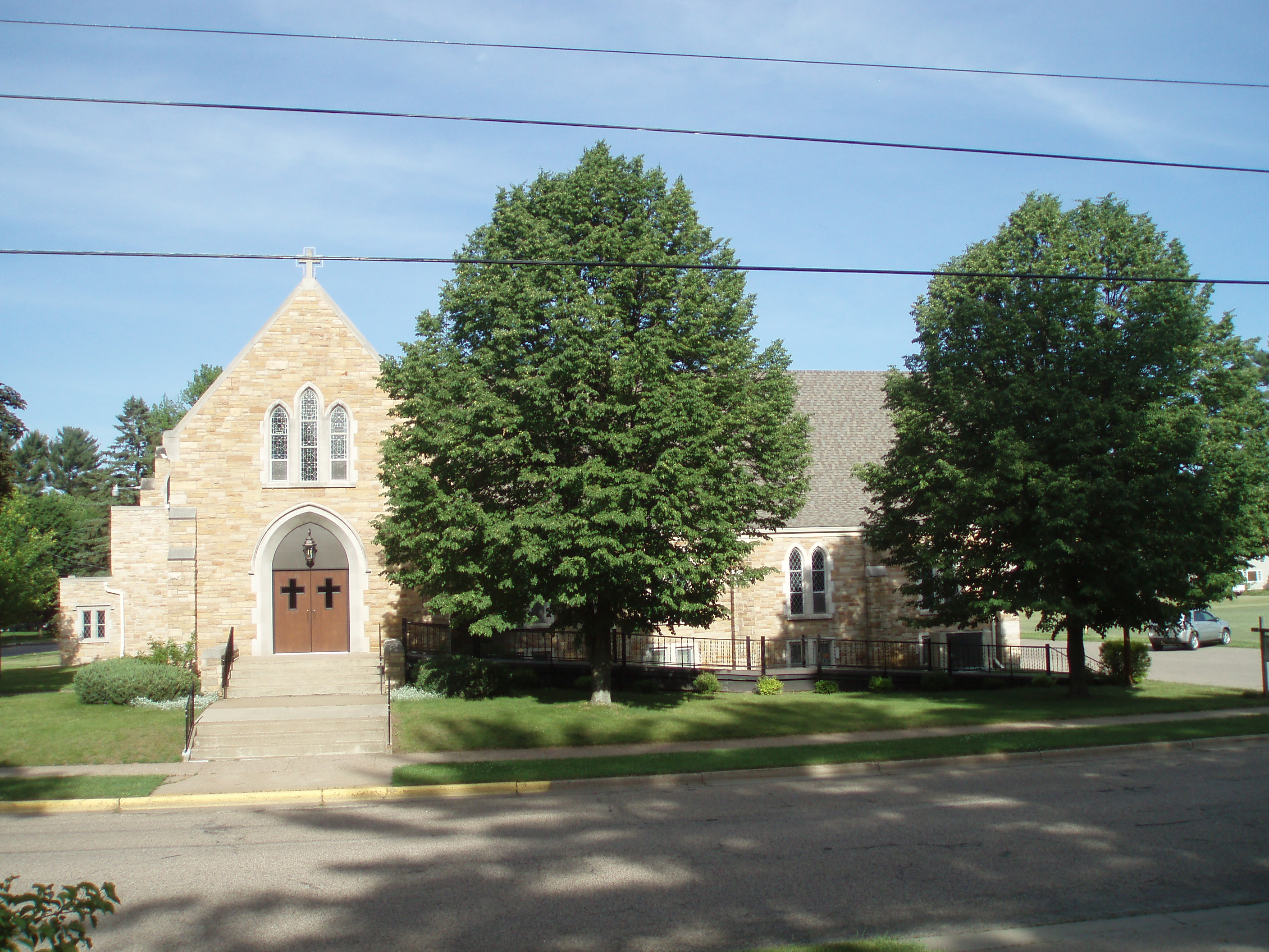 Outside the Church